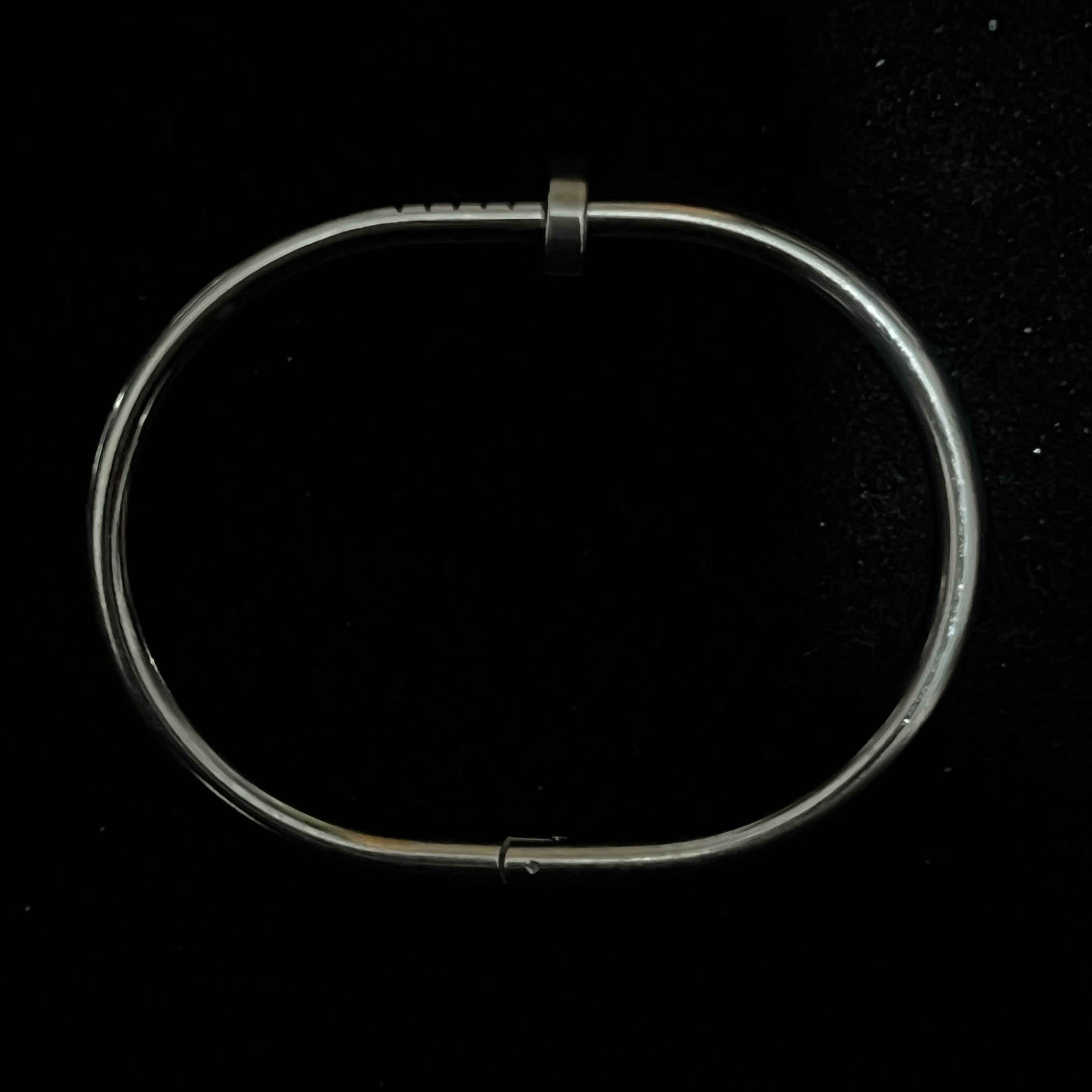 Juste un Clou 18ct silver cartier bracelet