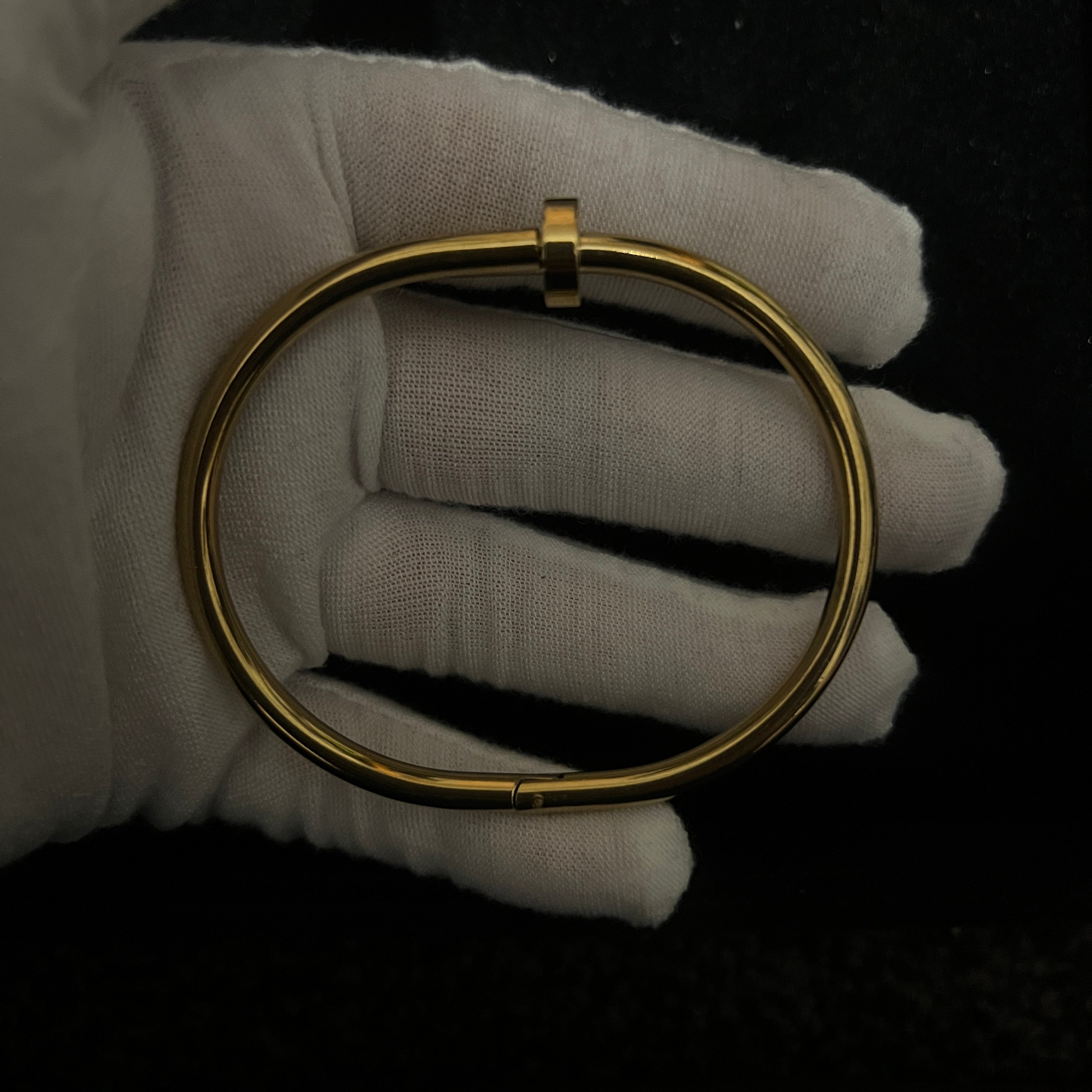 Juste un Clou Small Model 18ct yellow-gold cartier bracelet