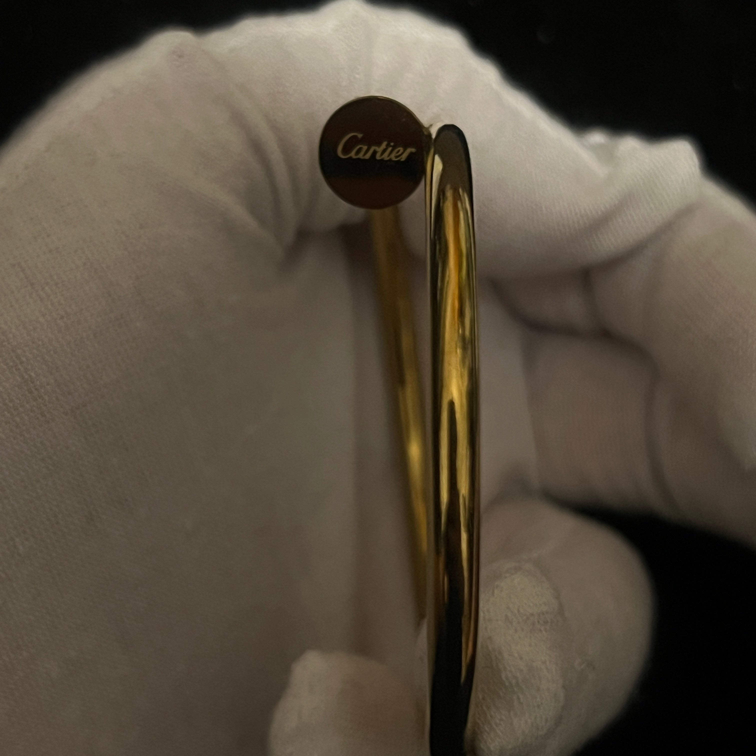 Juste un Clou Small Model 18ct yellow-gold cartier bracelet