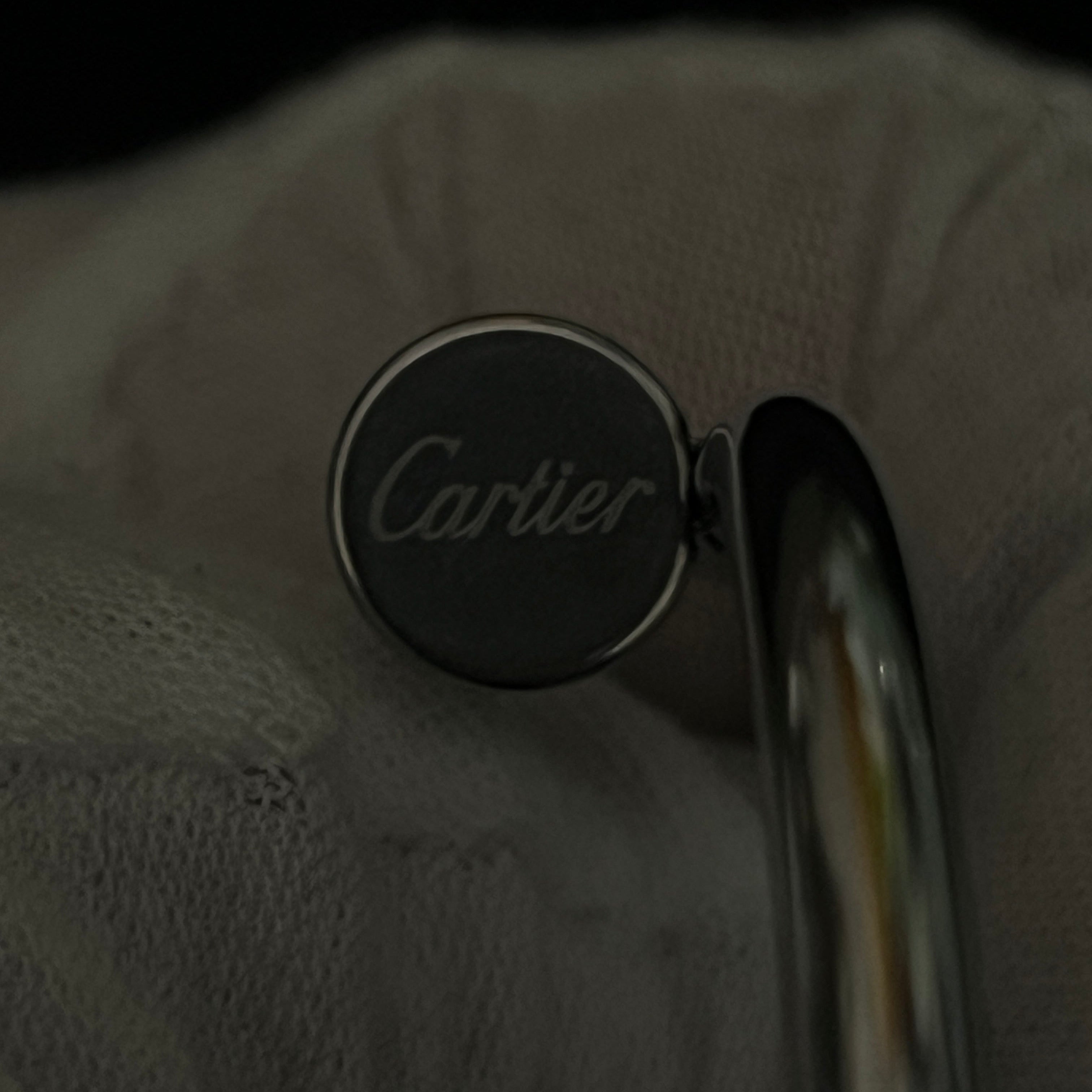 Juste un Clou 18ct silver cartier bracelet