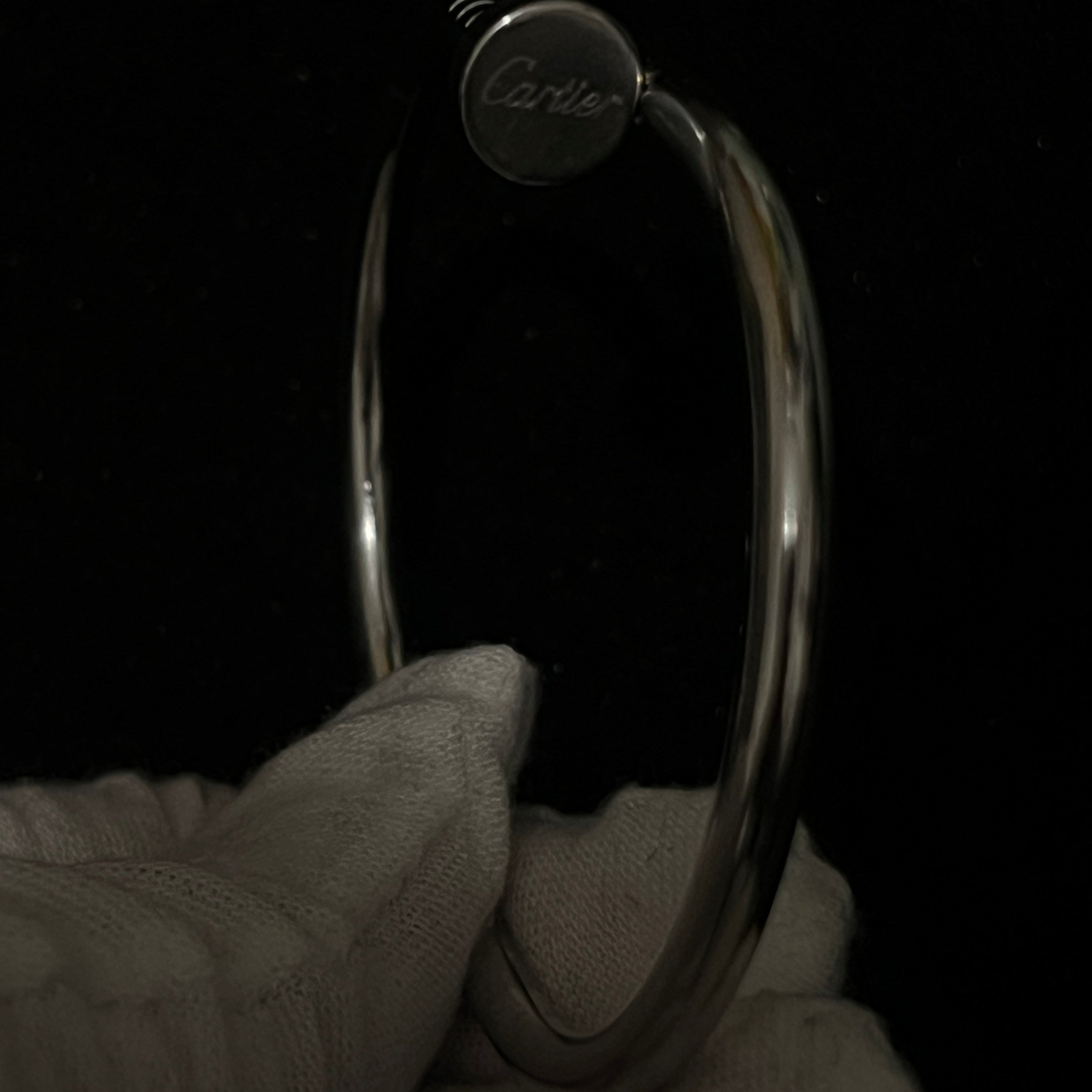 Juste un Clou 18ct silver cartier bracelet