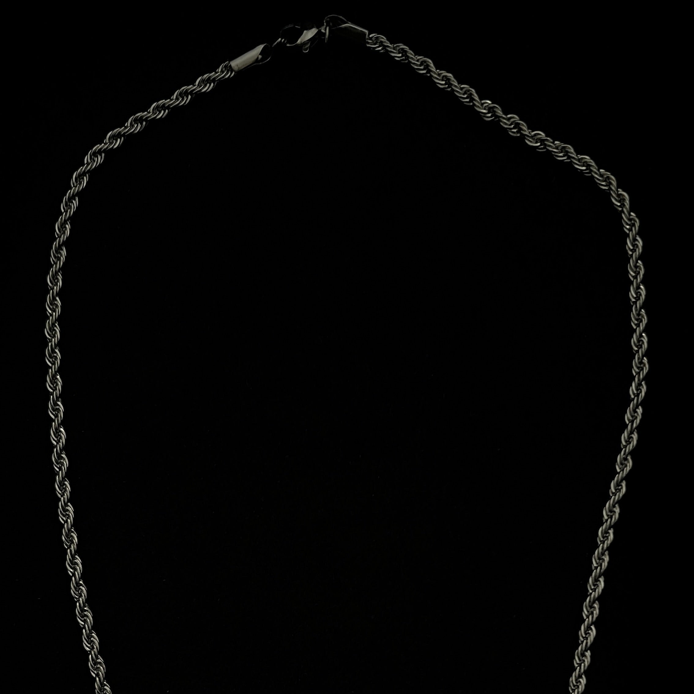 3mm Stainless Steel Rope Chain  16"18" 20" 24" 30" Gold Silver Color Necklace