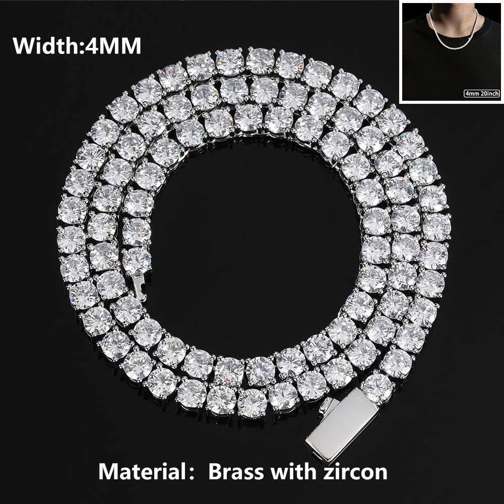 Tennis Chain / Bracelet 18k Gold Plated Necklace