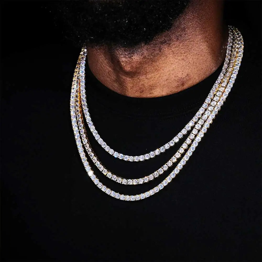 Tennis Chain / Bracelet 18k Gold Plated Necklace