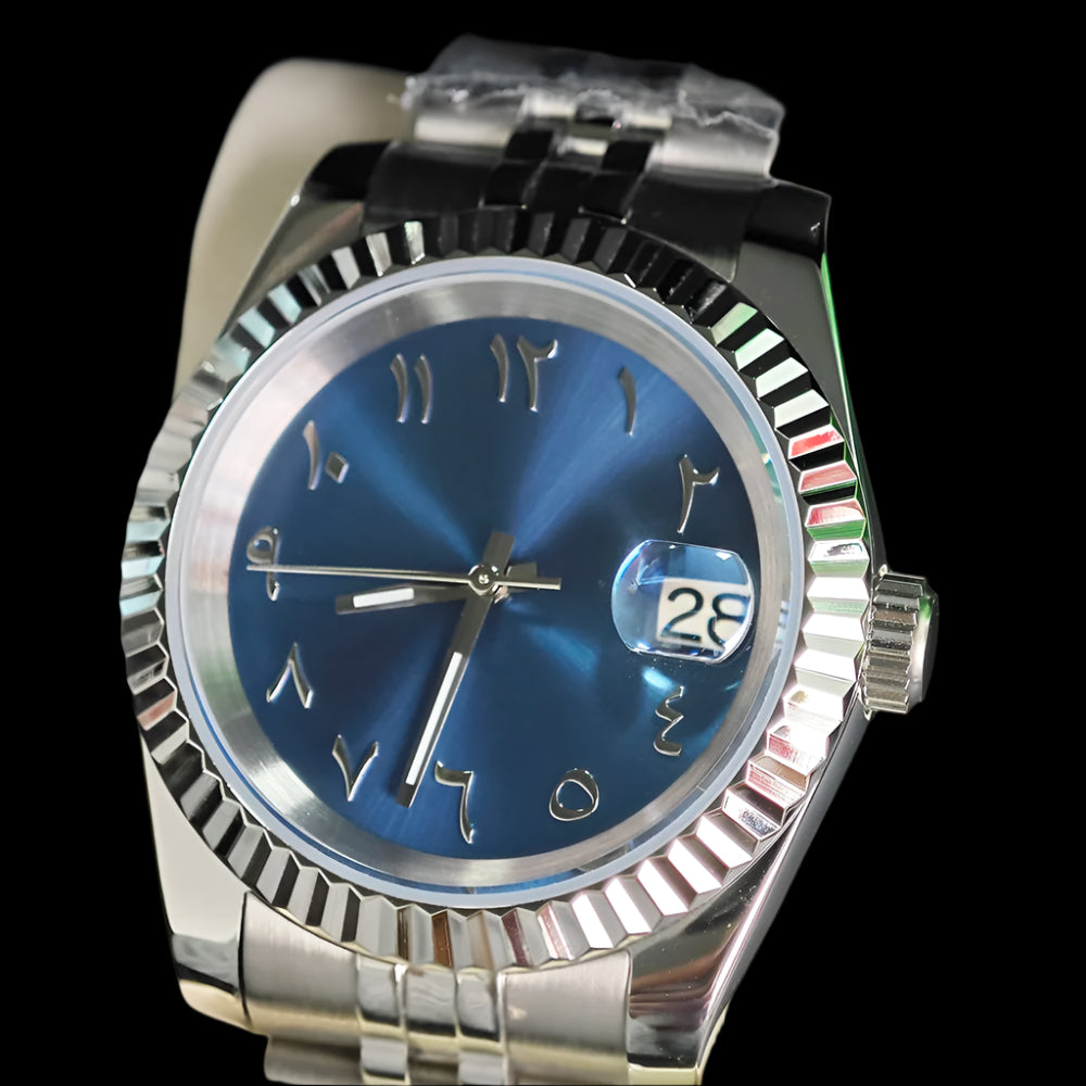 36mm 39mm Arabic NH dial 3dark blue dial automatic mechanical watch